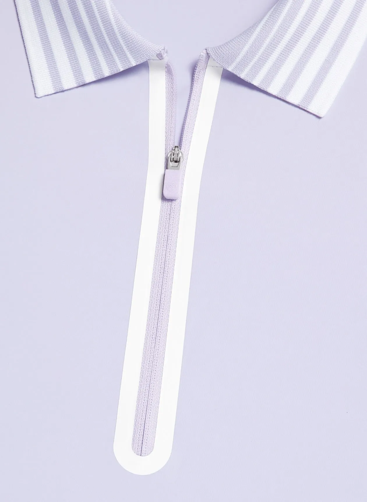 New G/Fore Women's Long Sleeve Purple TSilky ech Zip Golf Polo Size S MSP$120