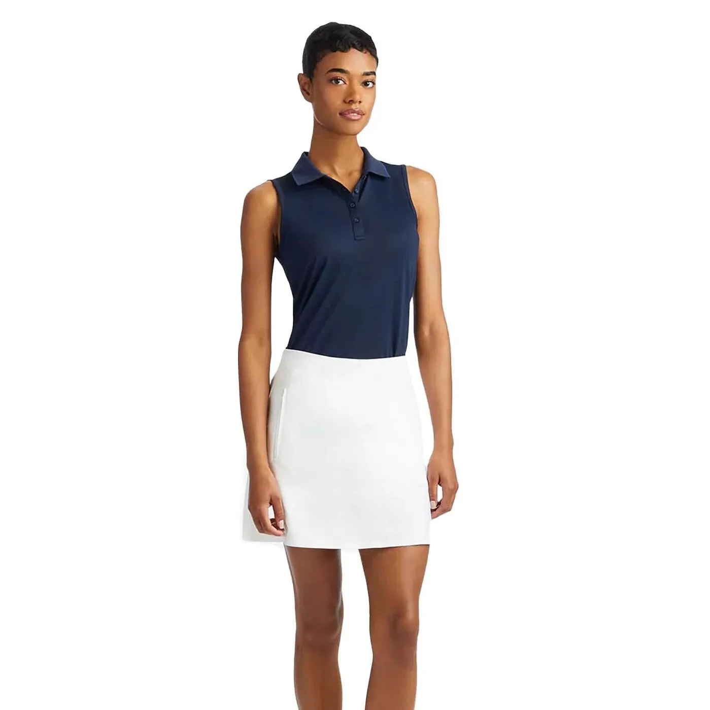 New G/Fore Women's Silky Tech White Golf Skort - Snow MSP$125