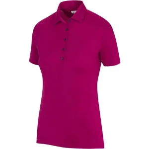 New Greg Norman Women's Freedom Golf Polo - Merlot MSP$50