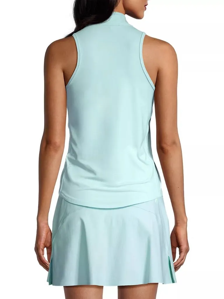 New Greyson Women's Sleeveless Vesta Mock Neck Top - Aurora MSP$98