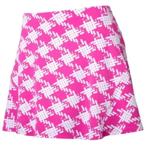 New Ibkul Kimberley Print Pink Swing Skort Size XS MSP$100