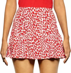 New Ibkul Red Heart Davina Pull-On Skort Size S