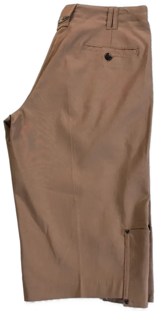 New Jamie Sadock Chocolate Brown Stretch Capri Pants Size 2