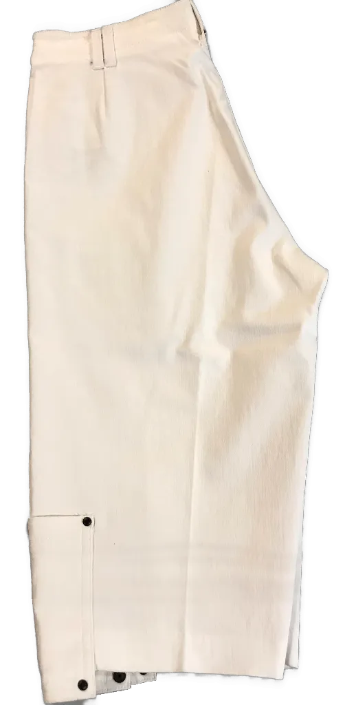 New Jamie Sadock White Stretch Capri Pants Size 2
