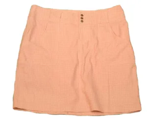 New Jofit Belted Plaid Skort in Pink & White Size 6