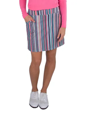 New Jofit Mina Skort - Long in Striped Print. Size XS. MSP90