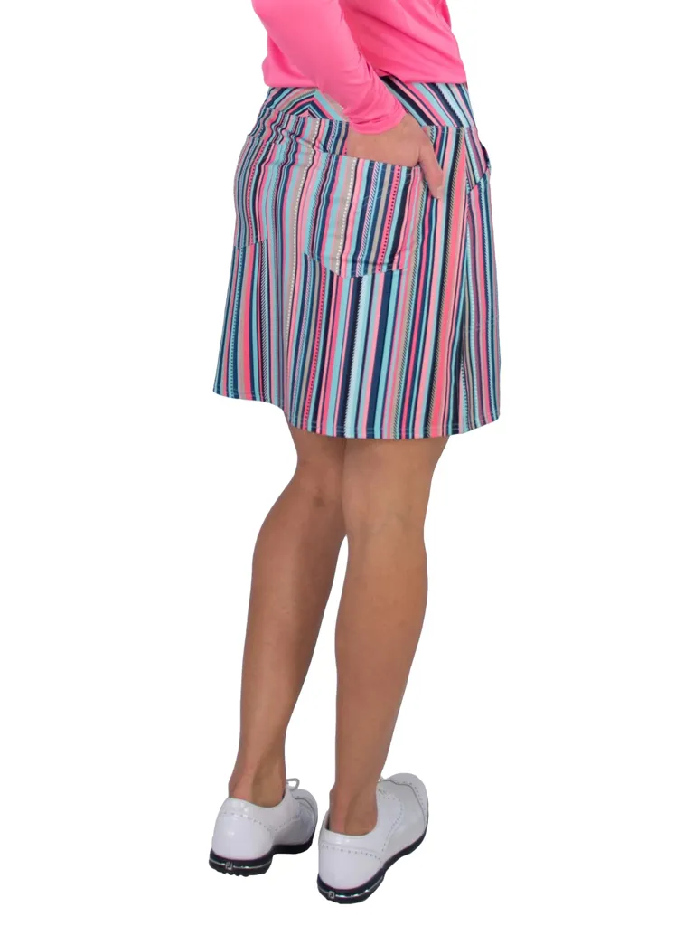 New Jofit Mina Skort - Long in Striped Print. Size XS. MSP90