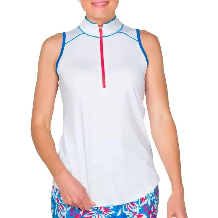 New Jofit Women's Cutaway Tipsy Golf Top Size L MSP$86
