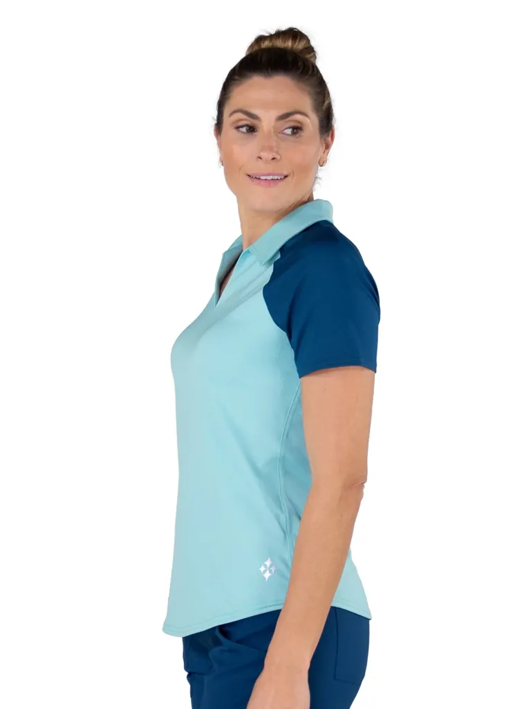 New Jofit Women's Vera Raglan Golf Polo. MSP$88