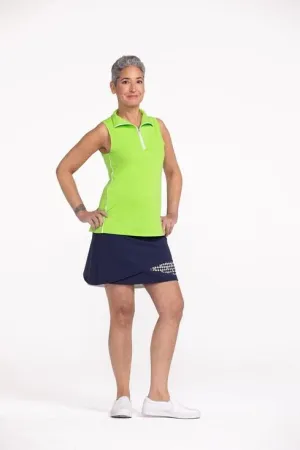 New Kinona Keep it Covered Sleeveless Top in Lime Green Size S