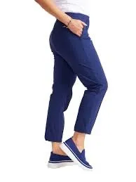 New Kinona Sport Tailored Navy Golf Crop Pant MSP$150