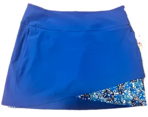 New Kinona Wrap it Up Royal Blue Golf Skort Size XL MSP $149