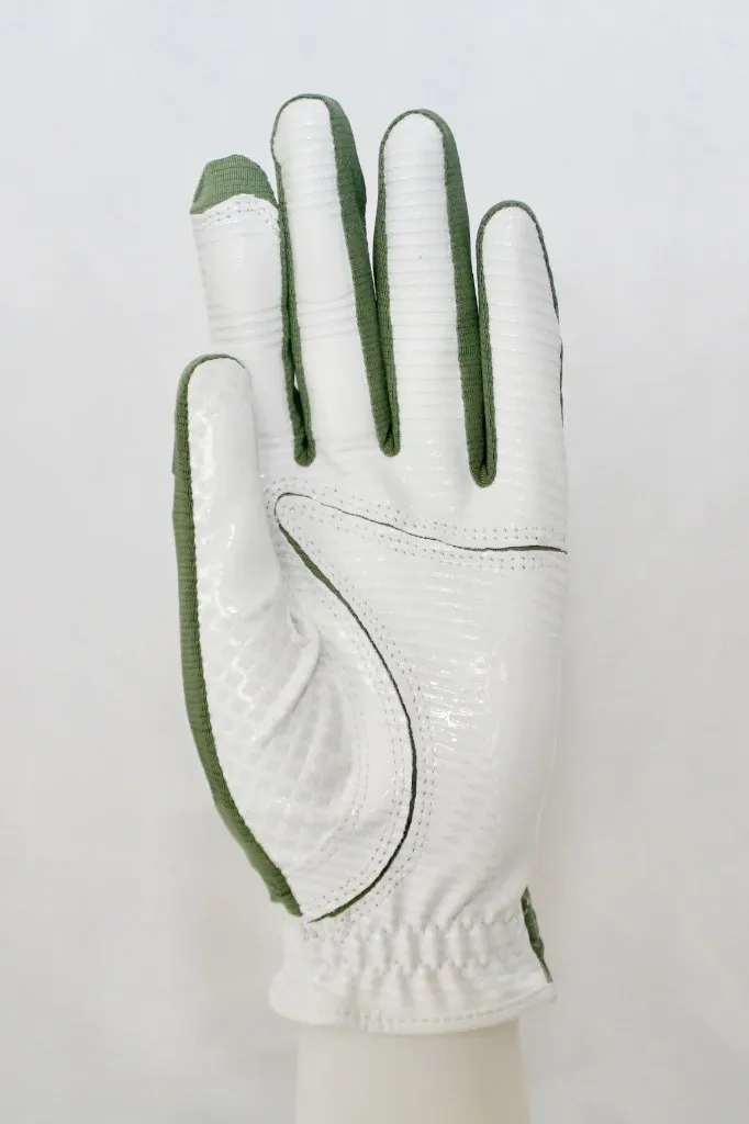 New Ladies Copper Tech Plus Golf Glove - Green- Left Hand One Size