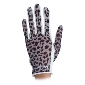 New Lady Classic Animal Print Solar Glove Left Hand