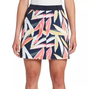 New Lady Hagen Desert Getaway Traditional Golf Skort - Retro Leaf Dark Navy Size 16 MSP$65
