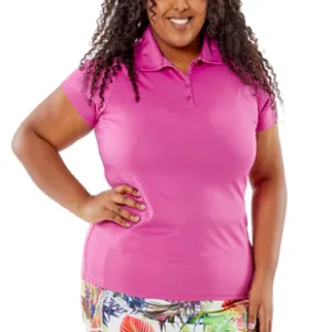 New Nancy Lopez Legacy Short Sleeve Golf Polo MSP$60
