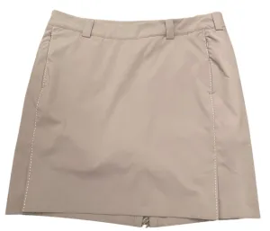 NEW Nike Tour Performance Women's 19" Tan Skort Size 12