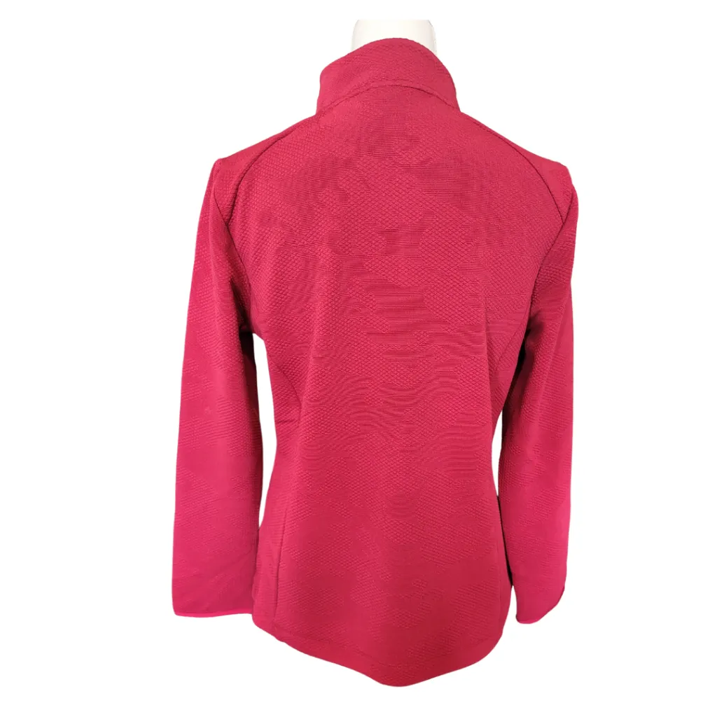 New Nivo Sport Women's Indie Maroon Full Zip Golf Jacket Size M MSP$144