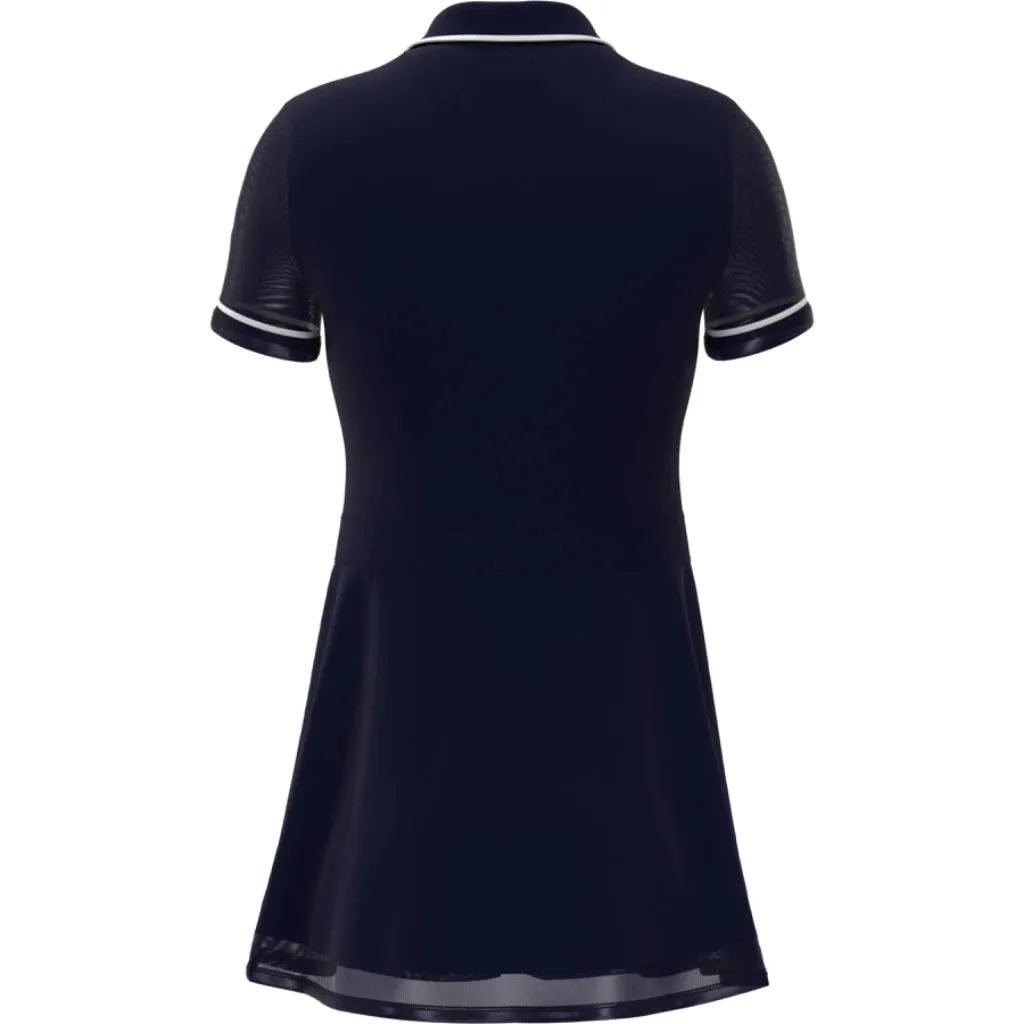 New Original Penguin Short Sleeve Veronica Golf Dress - Black Iris (Navy) MSP$120