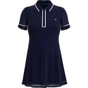 New Original Penguin Short Sleeve Veronica Golf Dress - Black Iris (Navy) MSP$120