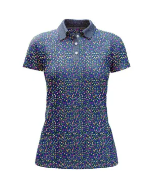 New Proud 90 Women's Confetti Golf Polo MSP$79