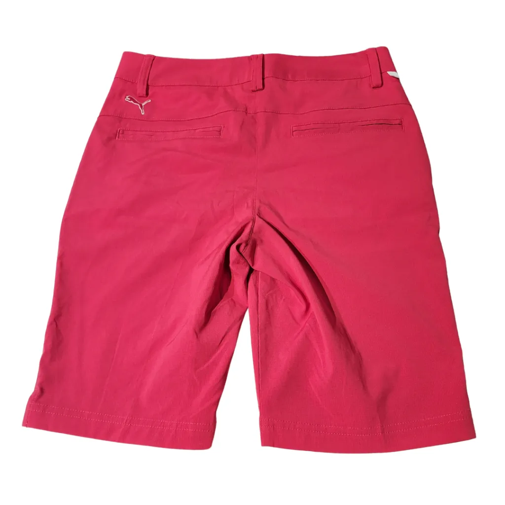 NEW Puma Women's Rose Red Short Size 0 MSP$65