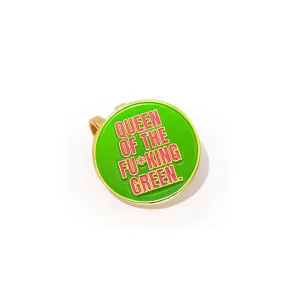 New Queen of the Green Women's Golf Ballmarker