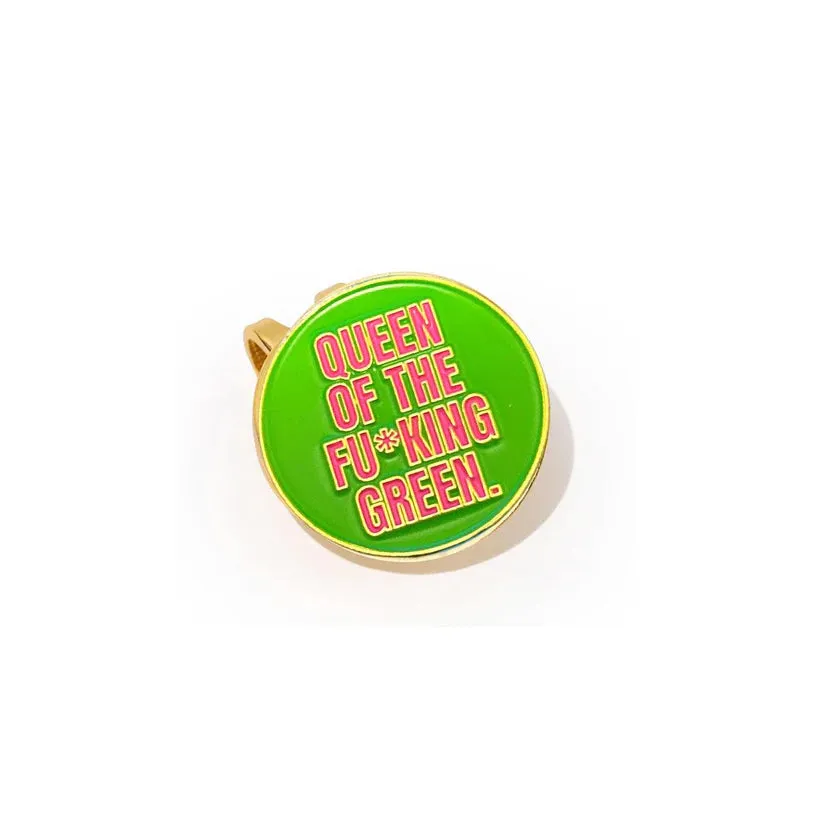New Queen of the Green Women's Golf Ballmarker