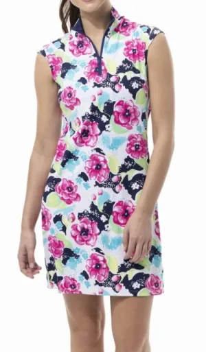 New San Soleil SolSTyle Cool 36" Golf Dress- Camellia Pink MSP$138