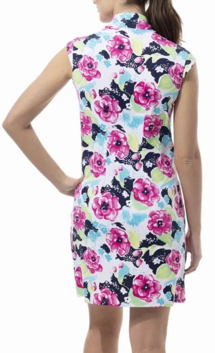 New San Soleil SolSTyle Cool 36" Golf Dress- Camellia Pink MSP$138