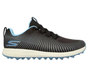 New Skechers Golf Ladies Go Golf Max Swing Spikeless Shoes in Black/Blue MSP$90