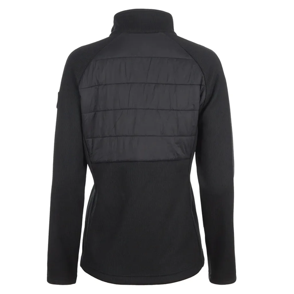 New Spyder Women's Nova Full-Zip Hybrid Jacket in Black MSP$149