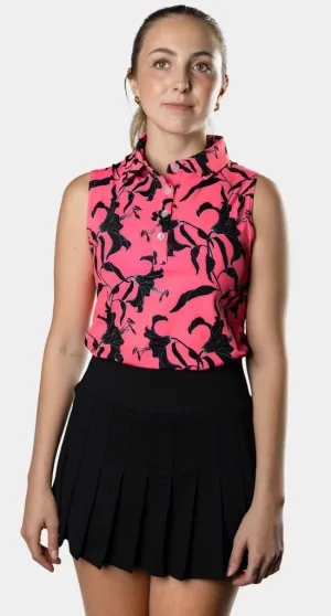 New Sunday Swagger Women's After Hours Sleeveless Golf Polo