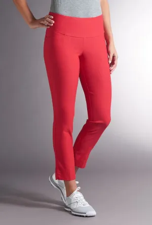 New Swing Control Red Ankle Pants Size 8 MSP$110