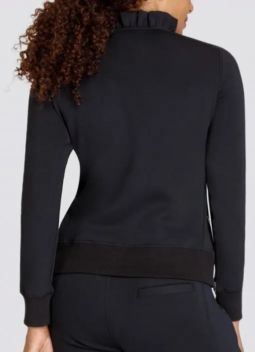 New Tail Activewear Condoleezza Noir Pullover - Black MSP$84