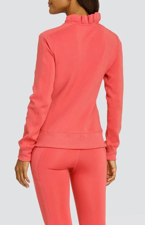 New Tail Activewear Condoleezza Pullover - Cherry Rose