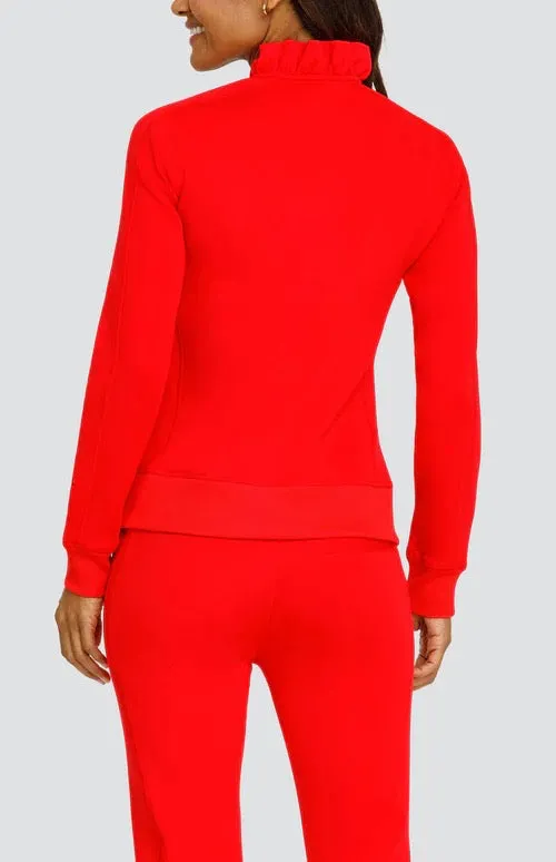 New Tail Activewear Condoleezza Pullover - Dahlia Red