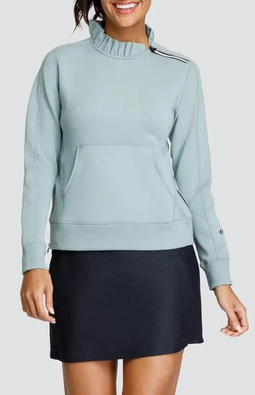 New Tail Activewear Condoleezza Pullover in Sage