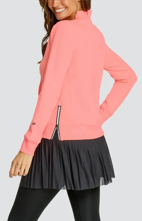 New Tail Activewear Condoleezza Pullover - Melon Punch