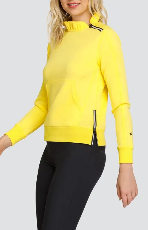 New Tail Activewear Condolezza Pullover  Aspen Gold
