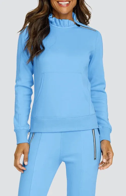 New Tail Activewear Deep Ocean Blue Condoleezza Pullover