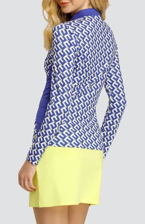 New Tail Activewear Laken Long Sleeve Golf Top - Spry MSP$105