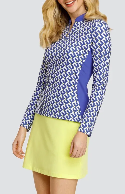 New Tail Activewear Laken Long Sleeve Golf Top - Spry MSP$105