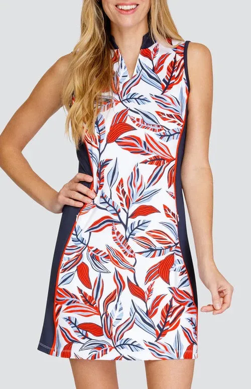 New Tail Activewear Lem 35" Golf Dress - Galleria Foliage MSP$117