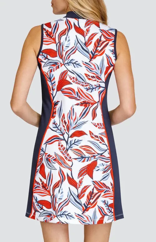 New Tail Activewear Lem 35" Golf Dress - Galleria Foliage MSP$117