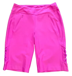 New Tail Fuchsia Pull-on Shorts with Bottom Lacing Size 8 MSP$89