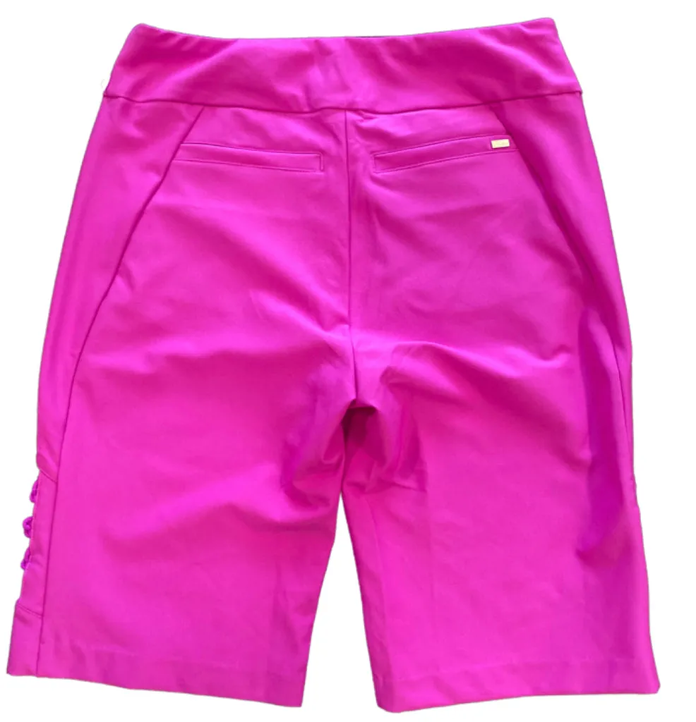 New Tail Fuchsia Pull-on Shorts with Bottom Lacing Size 8 MSP$89