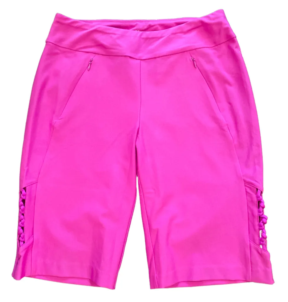 New Tail Fuchsia Pull-on Shorts with Bottom Lacing Size 8 MSP$89