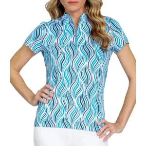 New Tail Michelle Golf Top - Geo Twist MSP$96
