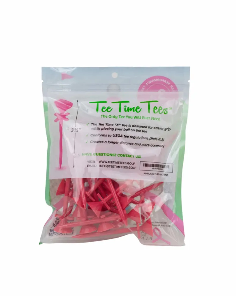 New Tee Time Tees The X Style Golf Tee 25Ct